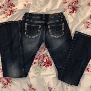 Dark wash Rock and Roll Cowgirl Bootcut Jeans